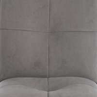 Стул TetChair Sweet флок (серый/черный)