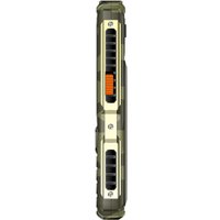 Кнопочный телефон BQ 2830L Tank Connect Max (камуфляж/золотистый)