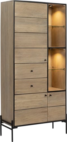 Шкаф распашной TetChair Secret de Maison Whitewood 7902 (античный белый/черный)