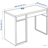 Стол Ikea Микке (белый) [003.739.19]