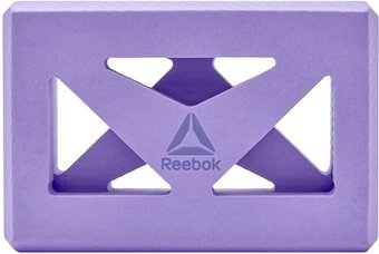Блок для йоги Reebok RAYG-10035PL (фиолетовый)