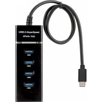 USB-хаб Digma DHUB-4USB-C-3.0