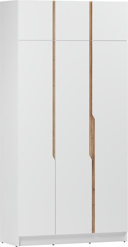 Шкаф распашной ЭлиГард Aura 3Dа (белый)