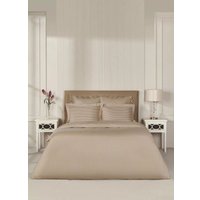 1.5-спальный комплект постельного белья Arya Vip Страйп Сатин 1.5сп (бежевый)