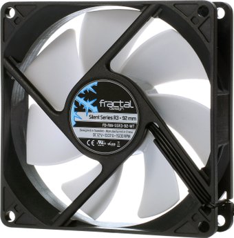 Fractal Design Silent R3 92мм FD-FAN-SSR3-92-WT