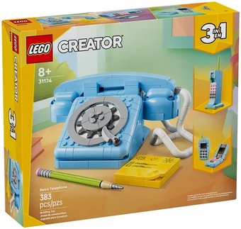 Конструктор LEGO Creator 31174 Ретро телефон 3 в 1