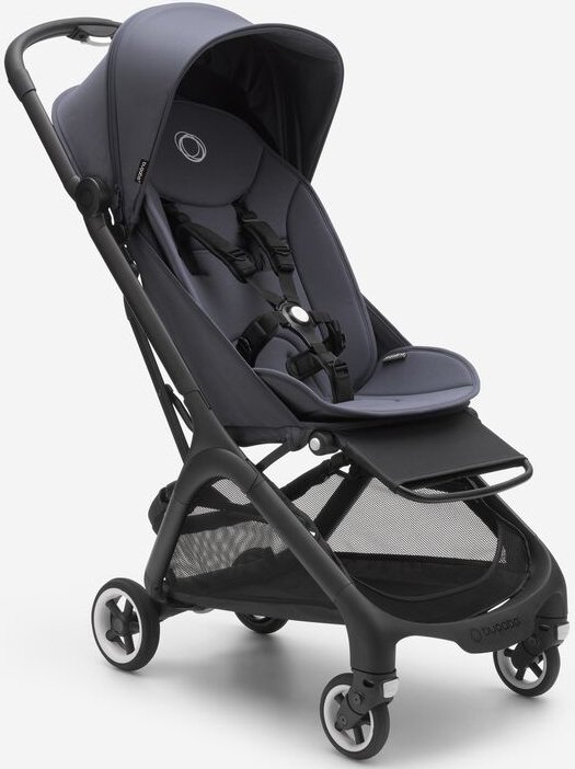 

Коляска прогулочная «книга» Bugaboo Butterfly (black/stormy blue)