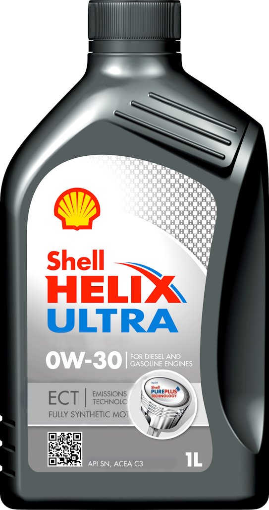 

Моторное масло Shell Helix Ultra ECT 0W-30 1л