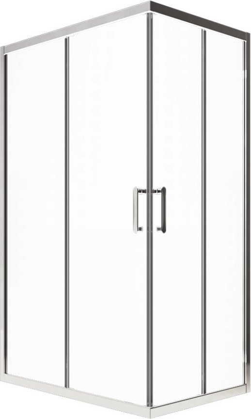 

Душевой уголок Triton Фикс-Хром 120х90 (без поддона)