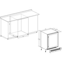 Винный шкаф Temptech PRESPROX60SRB