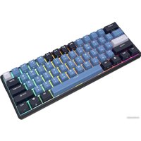 Клавиатура Royal Kludge RK61 Plus RGB (черный, RK Cyan)