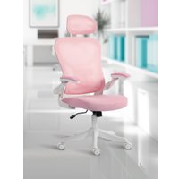 Офисное кресло King Style Fendi White (розовый)