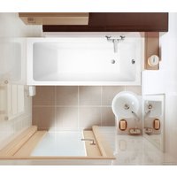 Ванна Ventospa Novaro 150x70 (с каркасом и экраном)