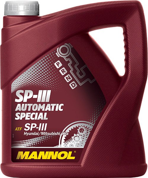 

Трансмиссионное масло Mannol SP-III Automatic Special 4л