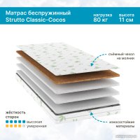 Матрас Seven Dreams Strutto Classic-cocos 415171 (80x200) в Бресте