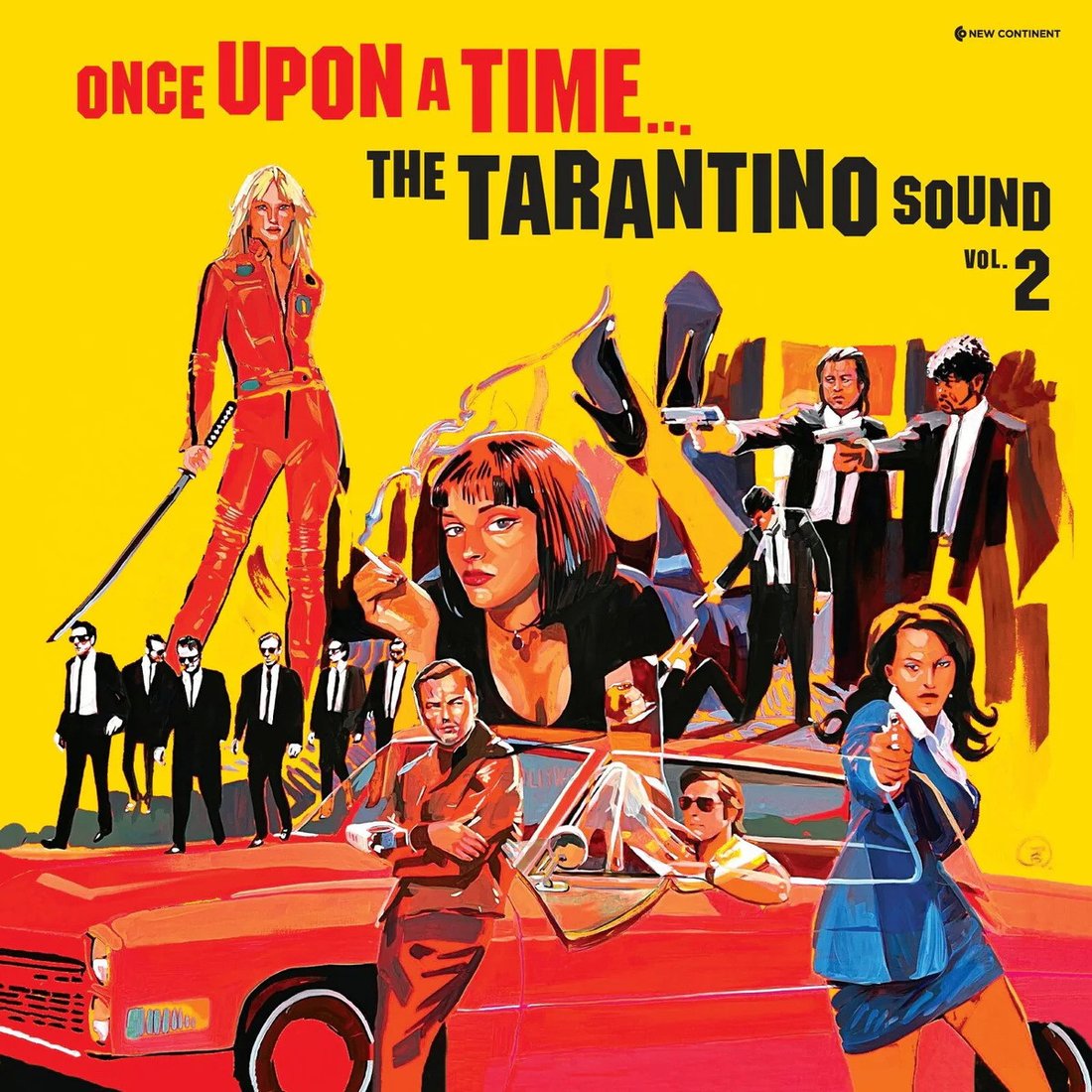 Виниловая пластинка Various Artists - Once Upon A Time... The Tarantino Sound Vol. 2 (желтый винил)