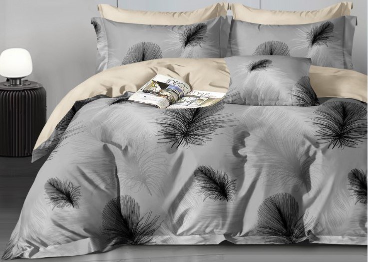 

Постельное белье Реноме Евро Оливковая коллекция УУ 6613 (поплин)