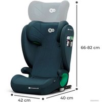 Детское автокресло KinderKraft Junior Fix I-size (зеленый изумруд)