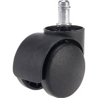 Ролики для кресла Brabix d11 532008 (5шт, пластик черный)