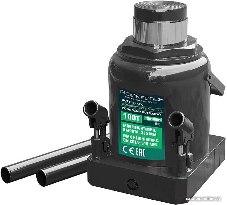Бутылочный домкрат RockForce RF-TH910001 100т