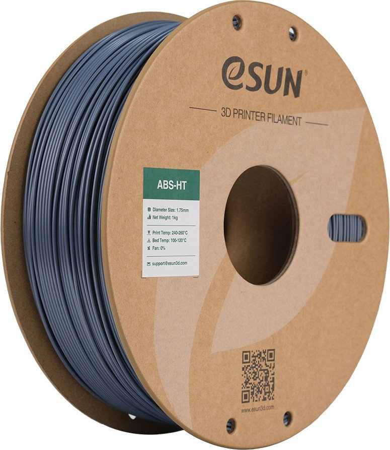 Филамент eSUN ABS-HT ABS-HT175H1TZ1 (1.75мм, 1кг, серый)