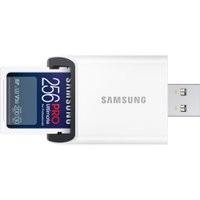 Карта памяти Samsung PRO Ultimate SDXC 256GB (с кардридером)