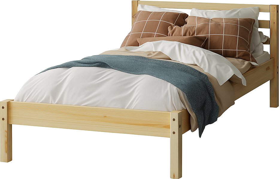 Кровать Диприз Tarva 90x200 Д.80017.1 (без отделки)