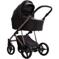 Универсальная коляска BEBETTO Pelpasso Pro (3 в 1, 03 kaszmir/черная кожа)