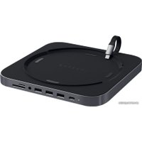 USB-хаб Satechi Aluminum Stand & Hub for Mac Mini ST-ABHFM (серый)