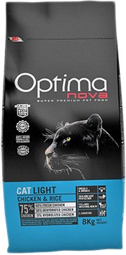 

Сухой корм для кошек Optimanova Cat Light Chicken & Rice 2 кг