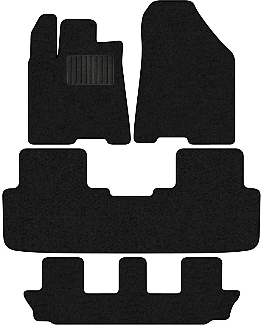 

Комплект ковриков для авто Alicosta Changan CS95 II (suv) 2023 - Н.В. +3 ряд (ворс)