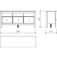 Тумба Mio Tesoro Сага 2.08.03.090.4 (серый)