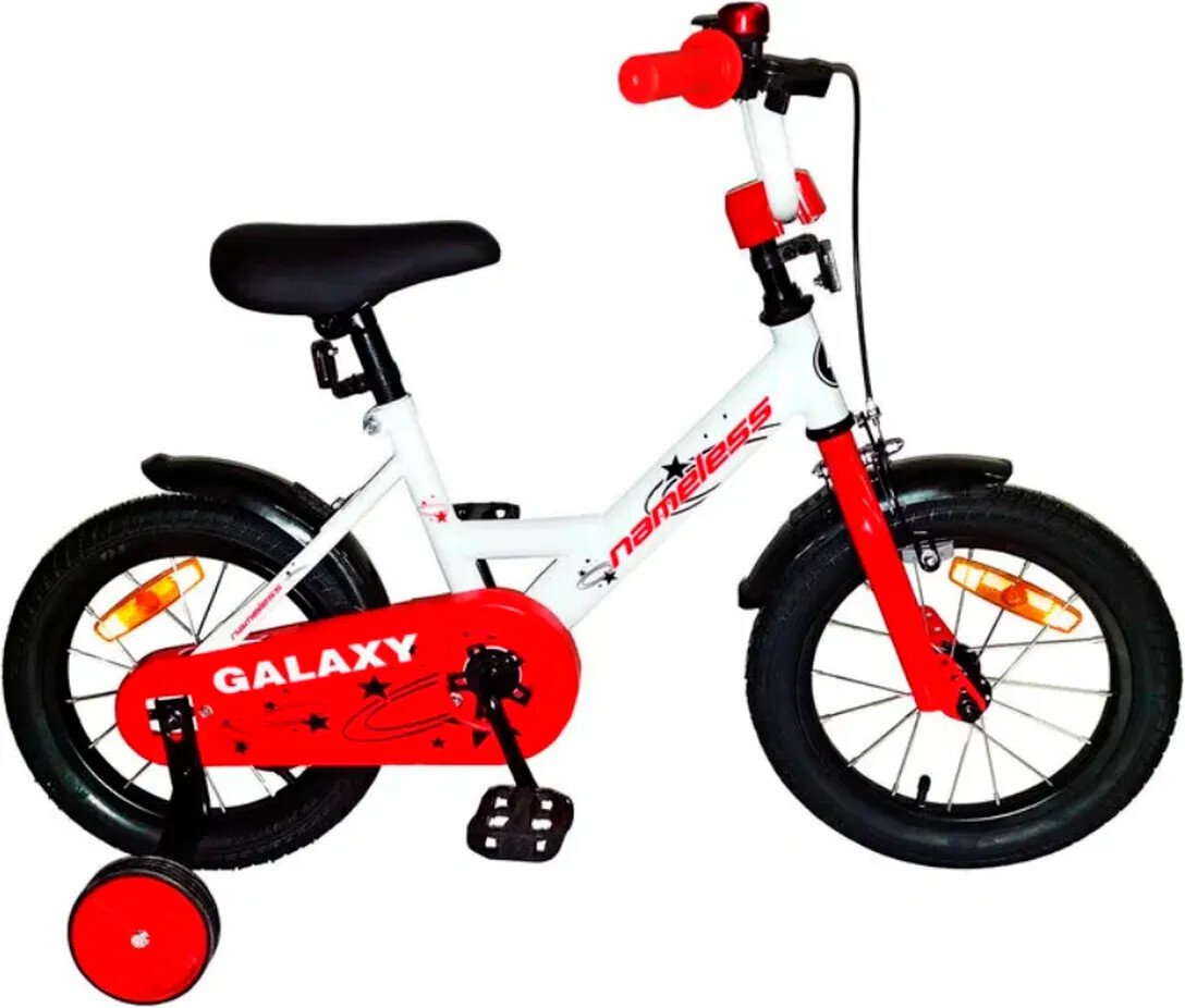 

Детский велосипед Nameless Galaxy 16 2023 16GLWR(23) (белый/красный)