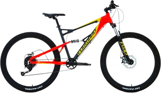 

Велосипед Forward Flare 27.5" 2.0 D FR р.18 (красный/желтый)