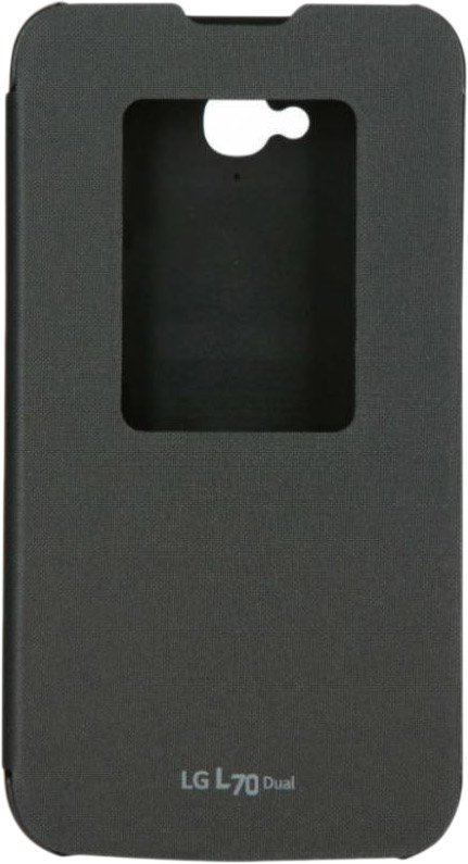 

Чехол для телефона LG QuickWindow для LG L70 Dual (черный)