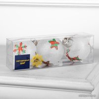 Елочная игрушка Luazon Клетчатые узоры 5864394