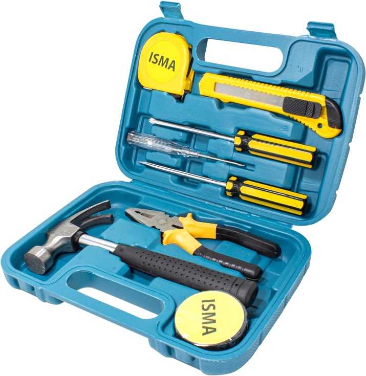 

Универсальный набор инструментов ISMA 10009(50621)