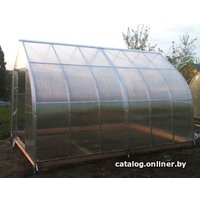 Теплица Завод теплиц Гарант Капелька 6 м (4 мм поликарбонат)