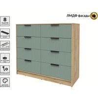 Комод Интерлиния Концепт Лайн КТ-К117 (дуб золотой/мята)