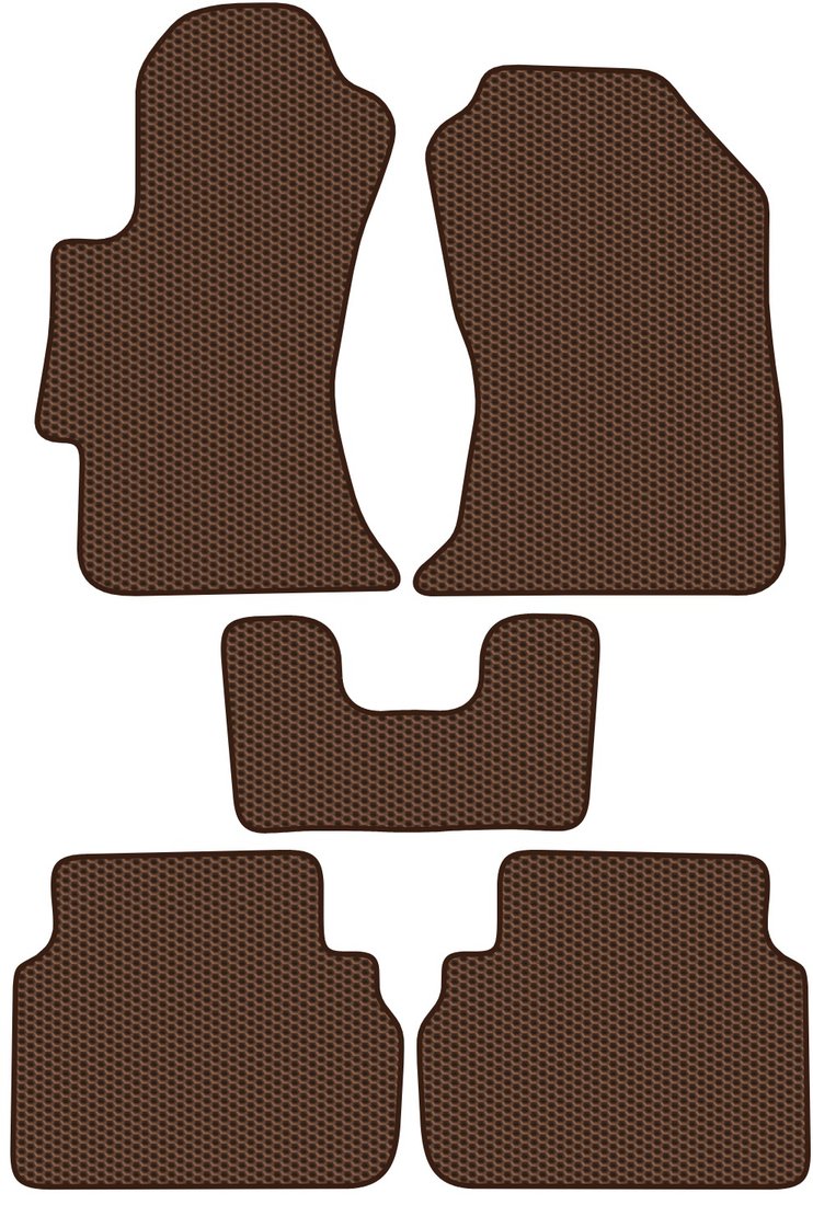 

Комплект ковриков для авто Alicosta Subaru XV (suv / GT) 2017 - Н.В. (коричневый, сота)