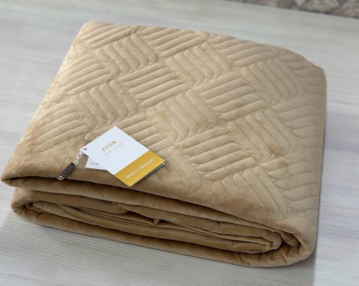 

Покрывало Efor Coverlet 220х240 S5245/03 (велюр, капучино)