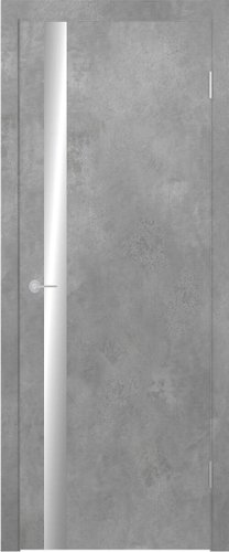 Юркас Stark ST12 ДО 80x200 (бетон светлый/зеркало)