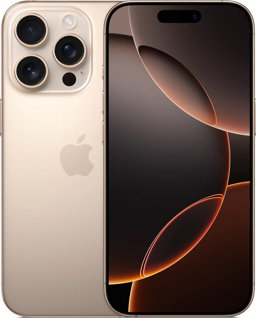 Телефон Apple iPhone 16 Pro Dual SIM 128GB (пустынный титан)