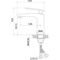 Смеситель IDDIS Dash DASSB00i01