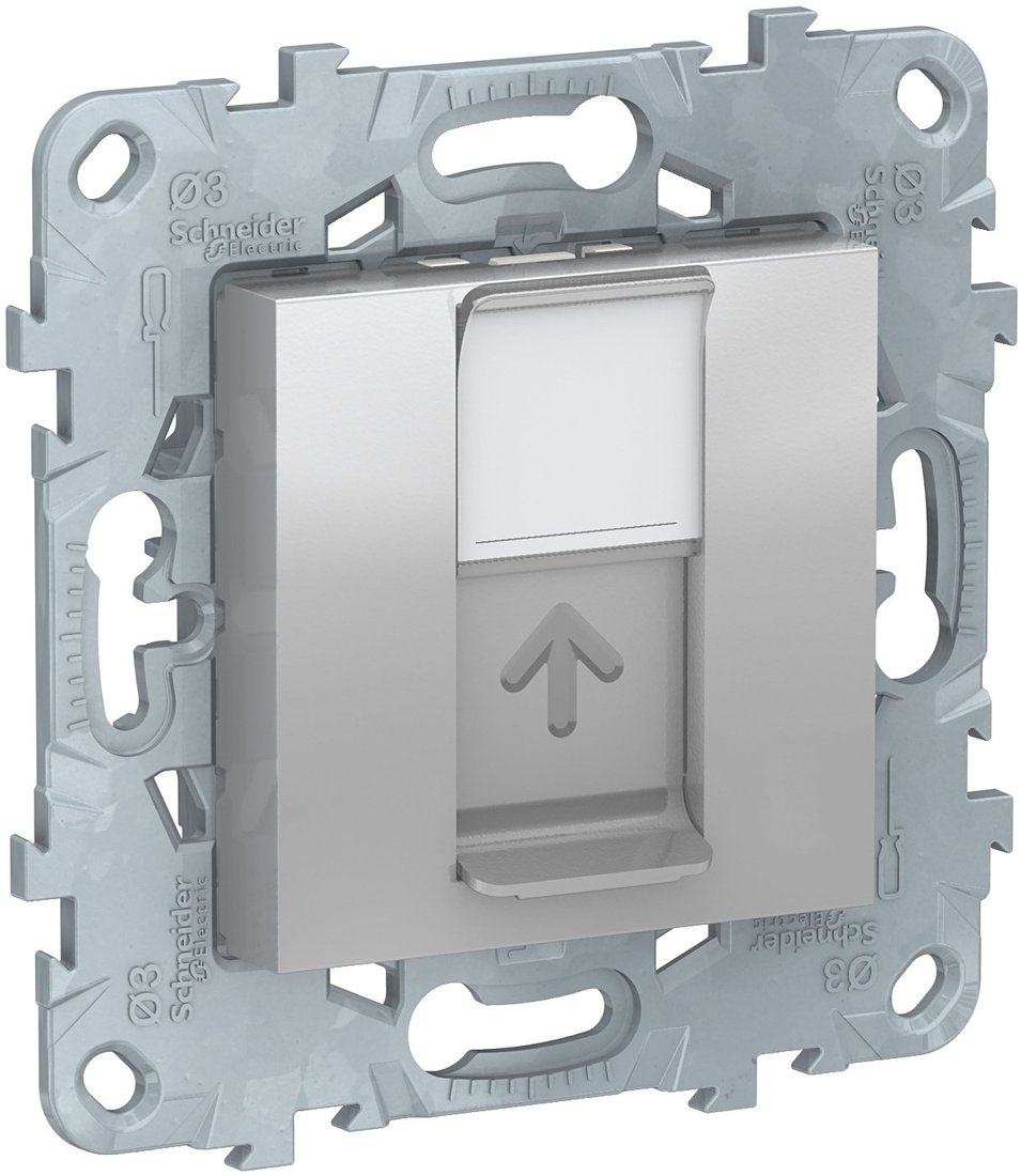 

Розетка компьютерная Schneider Electric Unica New NU541130