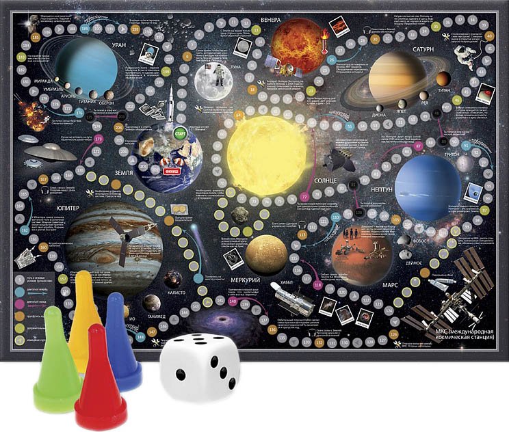 

Детская настольная игра ГеоДом Солнечная система