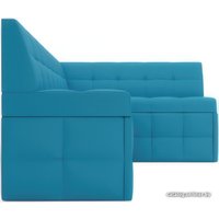 Угловой диван Мебель-АРС Атлантис правый 212x84x135 (синий)