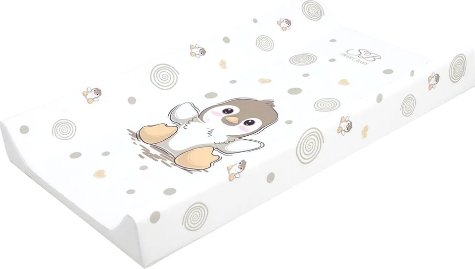 

Пеленальная доска Sweet Baby Pinguino New Crema на кроватку 79x45 (пингвин бежевый)