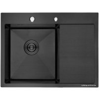 Кухонная мойка Gerhans K35848B-L (графит)