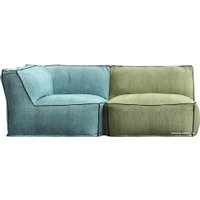 Бескаркасный диван Мама рада! Atmos Combo #6 (микровелюр, smart balls)